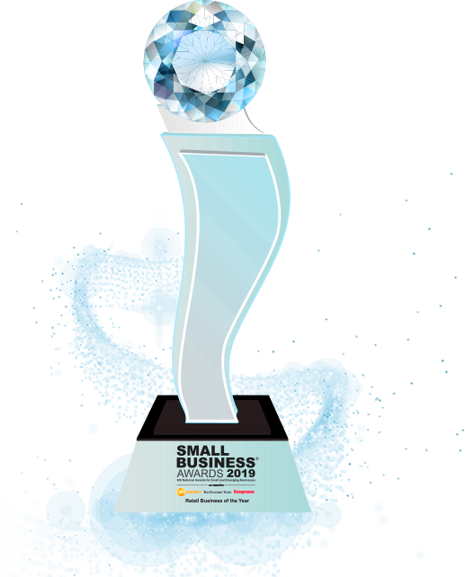 Small Business Of The Year - Trophy Clipart (517x642), Png Download