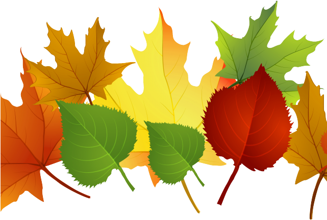 Fall Leaves Clip Art Png Transparent Png (640x480), Png Download