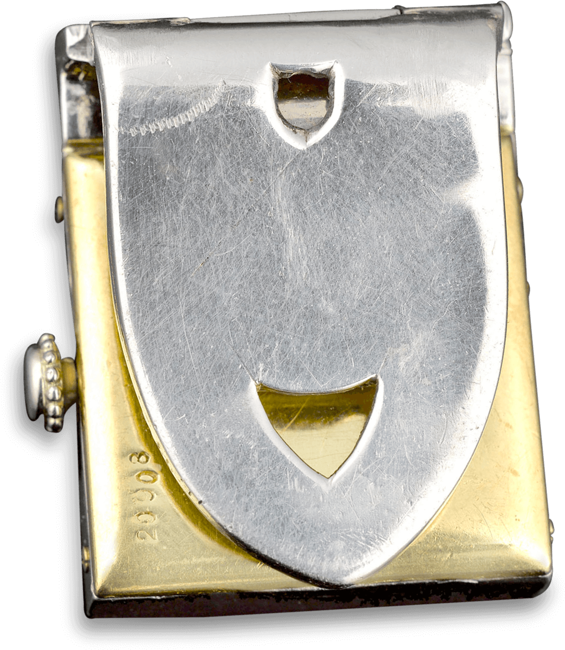 Clip Bag Metal - Handbag - Png Download (1400x1750), Png Download