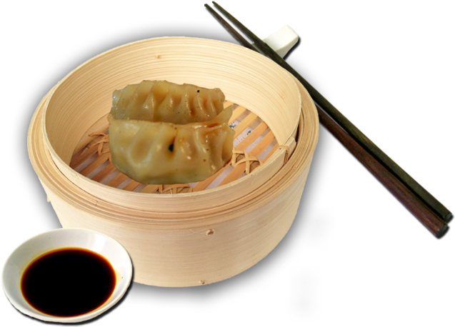 Ginger Prawn Dumpling - Dim Sum Clipart (662x480), Png Download