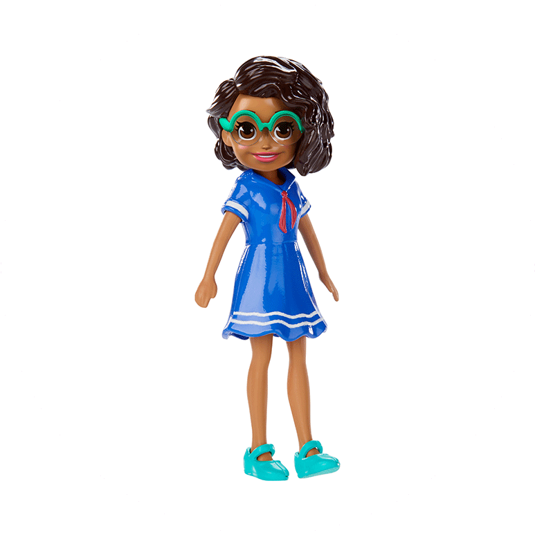 Polly Pocket™ Doll With Trendy Outfit Product Image - Polly Pocket Dolls Shani Clipart (788x788), Png Download