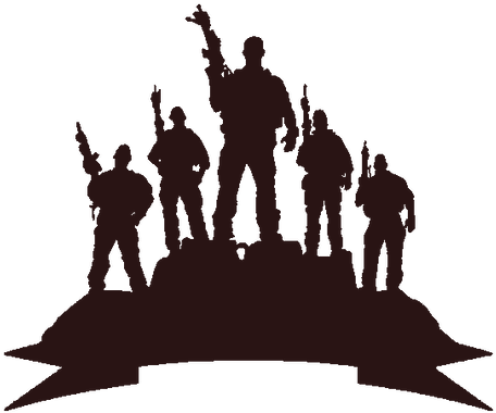 Warrior Run - Silhouette Clipart (515x666), Png Download