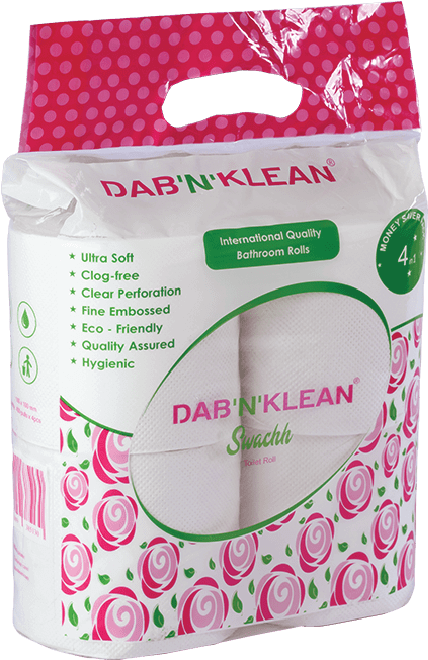 Swachh Tissue Roll - Carton Clipart (918x710), Png Download