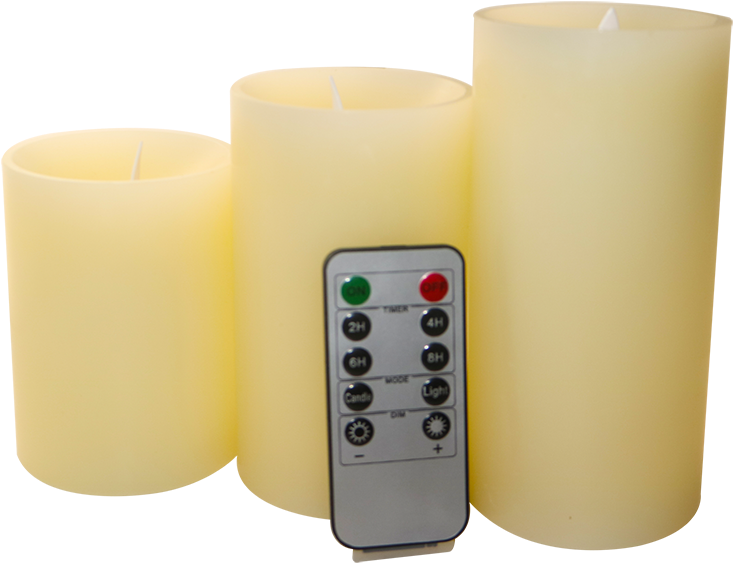 Rechargeable Flameless Scented Candle, Rechargeable - Candle Clipart (800x800), Png Download