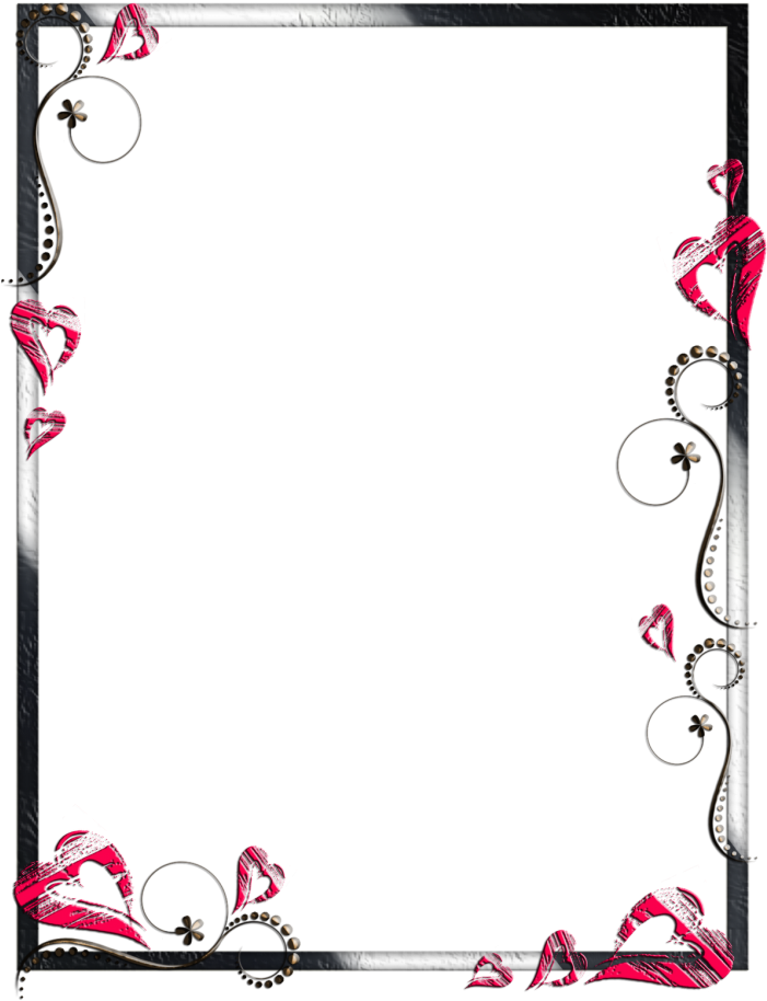 Bordas Para Fotos Png - Bordas Para O Dia Das Maes Clipart (700x940), Png Download