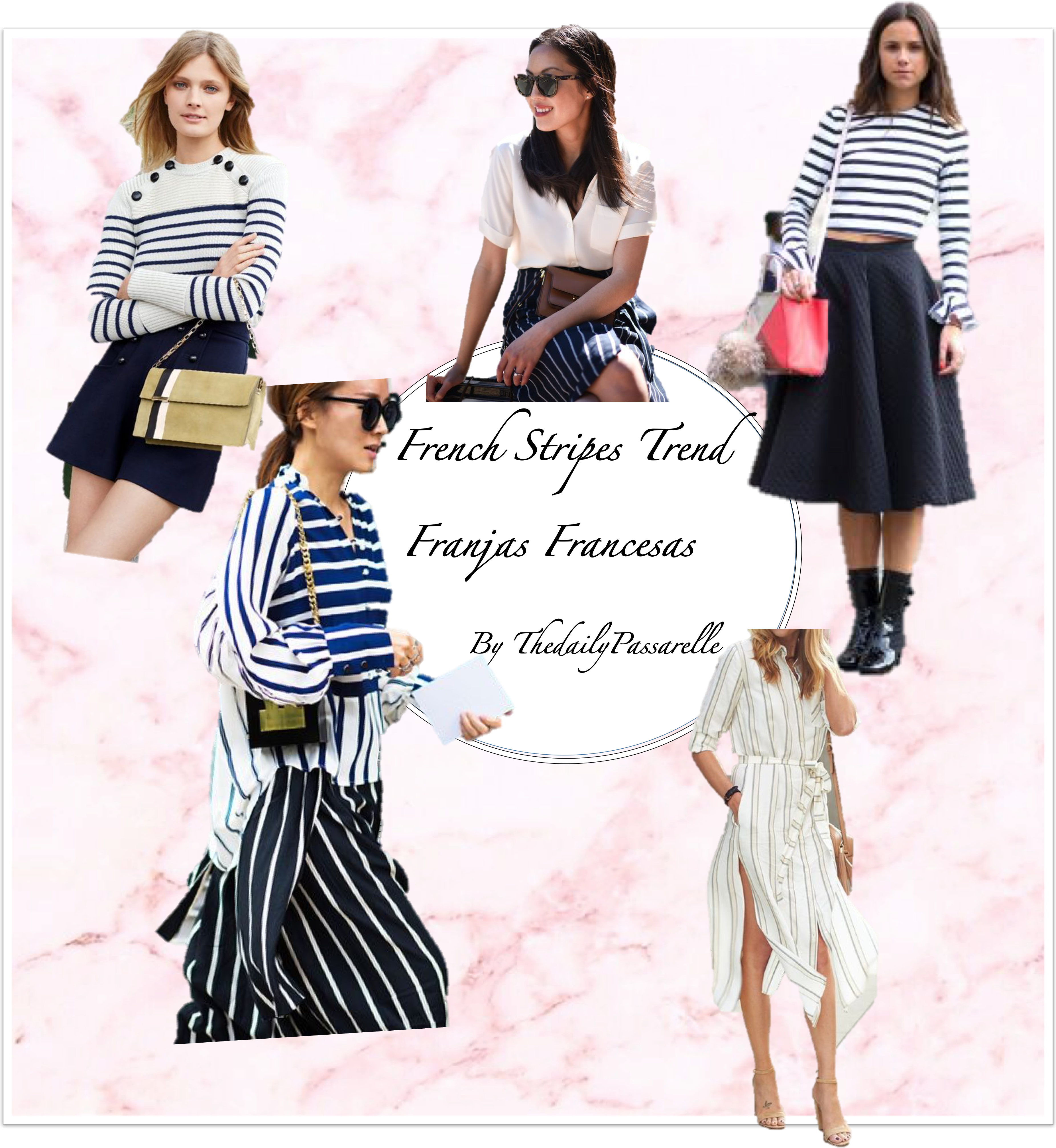 French Stripes Trend / Franjas Francesas - Miniskirt Clipart (4370x4655), Png Download