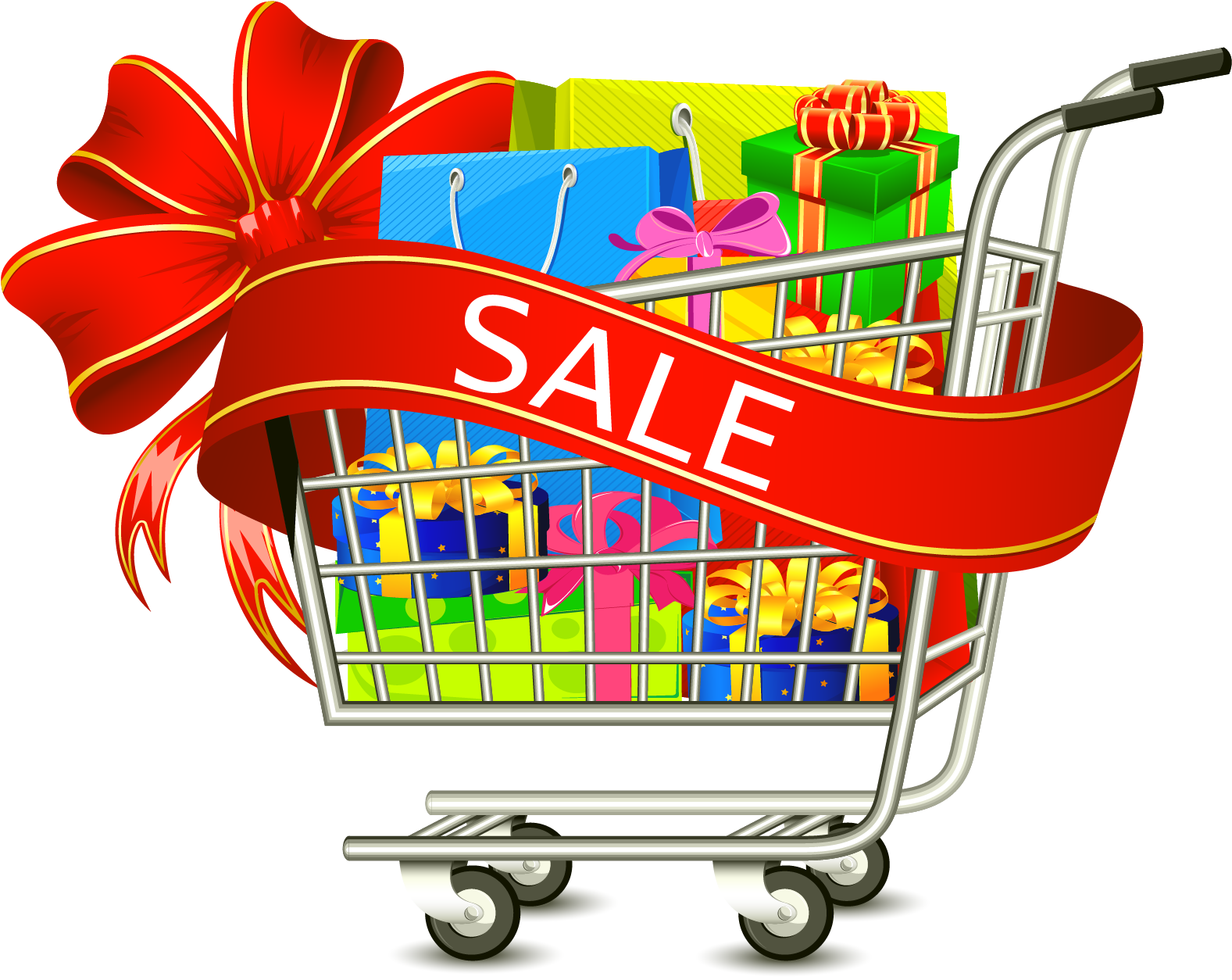 Discount Clipart Shopping Cart - Carrinho De Supermercado Em Png Transparent Png (1577x1254), Png Download