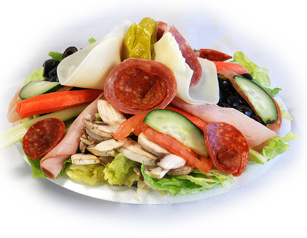 Appetizers - Greek Salad Clipart (1239x960), Png Download