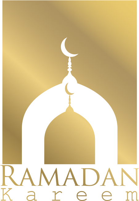 Ramadan Kareem Design - Holy Places Clipart (866x650), Png Download