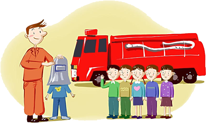 Firefighter Firefighting Clip Art Firefighters Teach - Illustration - Png Download (1024x728), Png Download