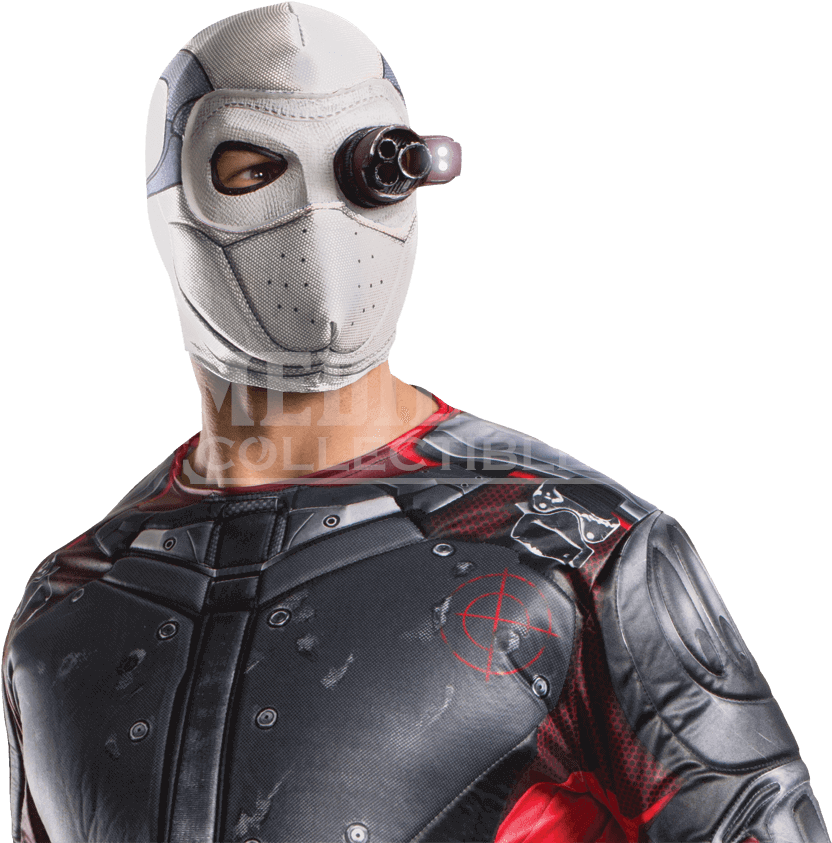 Suicide Squad Deadshot Costume Clipart (850x850), Png Download