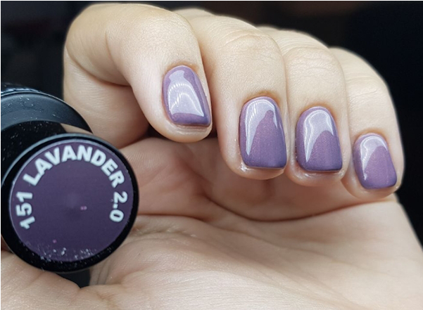 151 Lavander - Nail Polish Clipart (600x600), Png Download