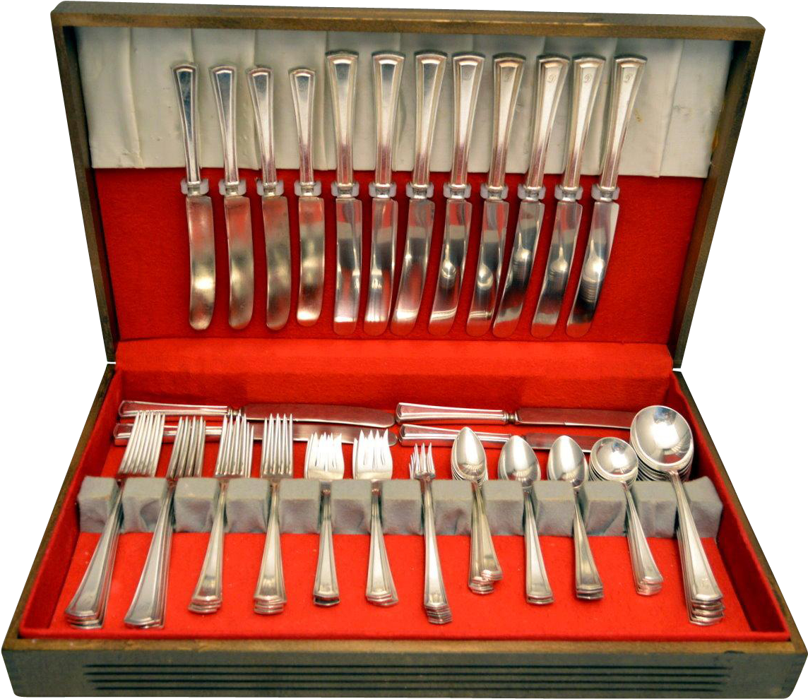 Alvin Silver Plate Washington - Spoon Clipart (1143x1143), Png Download