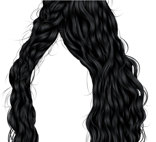 Hair Curls Png Download Image Png Arts - Black Curls Png Clipart (800x491), Png Download