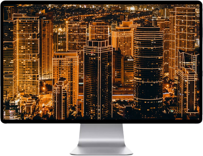 Score 50% - Night City Clipart (846x650), Png Download