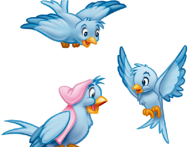 Dead Clipart Blue Bird - Passaros Branca De Neve Png Transparent Png (640x480), Png Download
