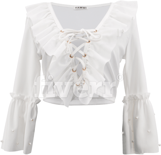 Big Worksample Image - Blouse Clipart (680x1023), Png Download