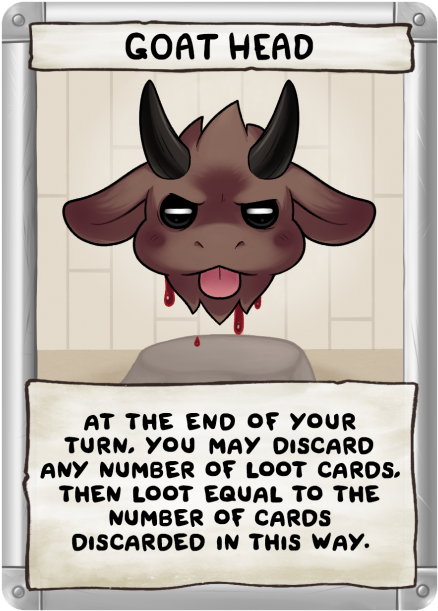 Related Cards - Binding Of Isaac Four Souls Incubus Clipart (477x650), Png Download