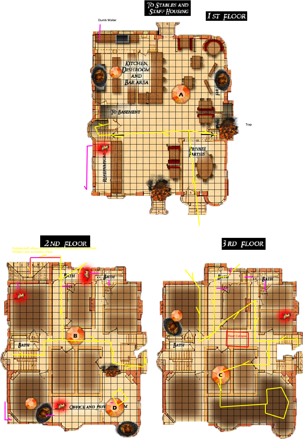 2010 04 19 - Floor Plan Clipart (1031x1583), Png Download