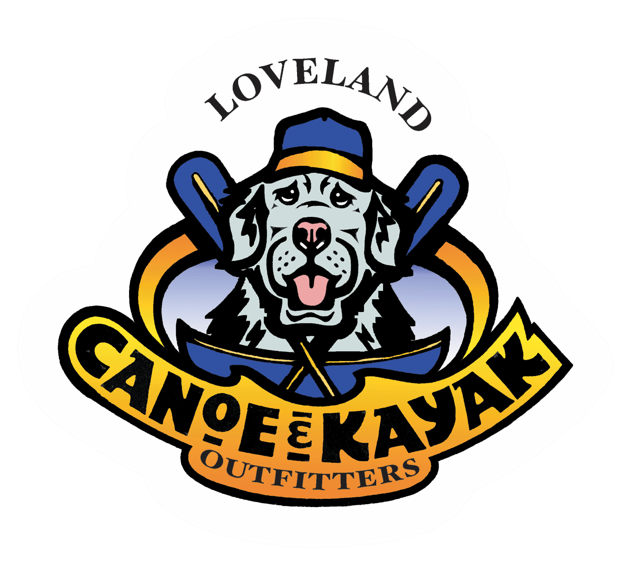 Loveland Canoe And Kayak - Canoe Clipart (1329x1165), Png Download