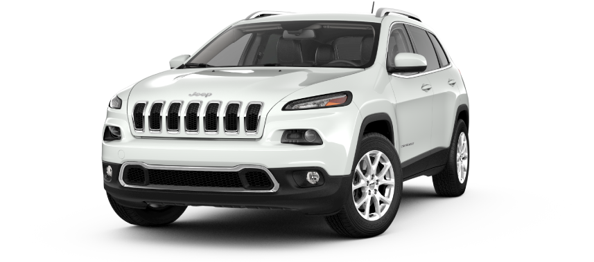2018 Jeep Cherokee White Clipart (980x390), Png Download