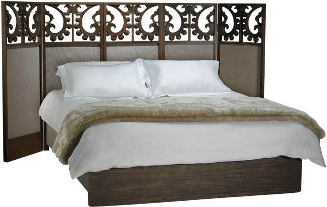 Fleur Headboard - Bed Frame Clipart (800x800), Png Download