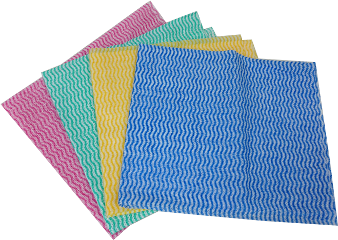 Cleaning Wipe In Wave Pattern - Paper Clipart (700x525), Png Download