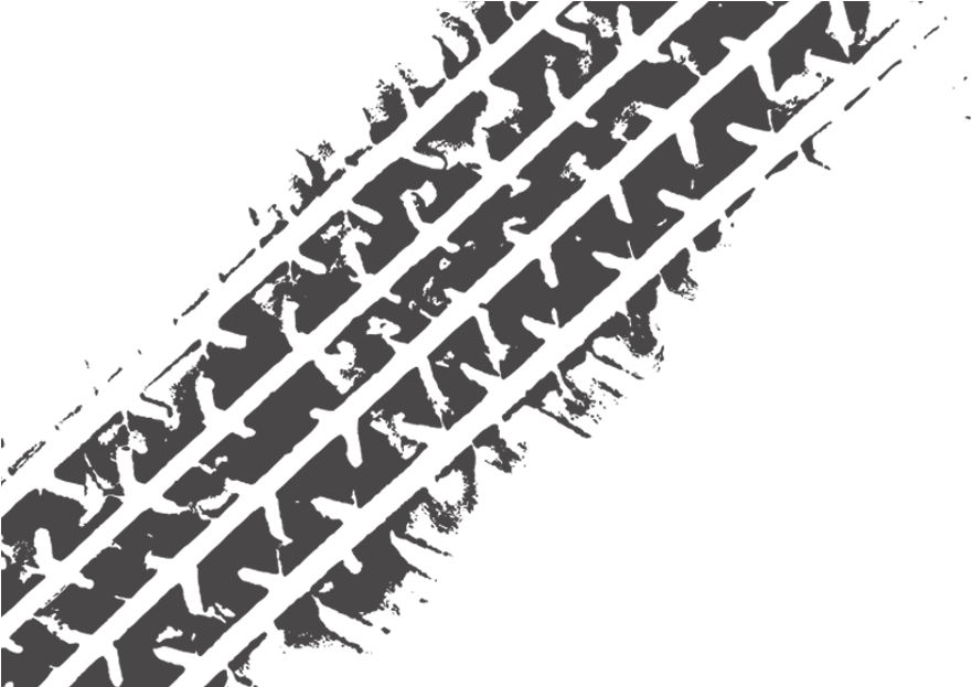 Truck Tire Tracks Png - Mud Tire Tracks Png Clipart (1900x622), Png Download