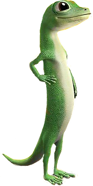 Reptile Clipart Geico - Geico Gecko - Png Download (398x792), Png Download