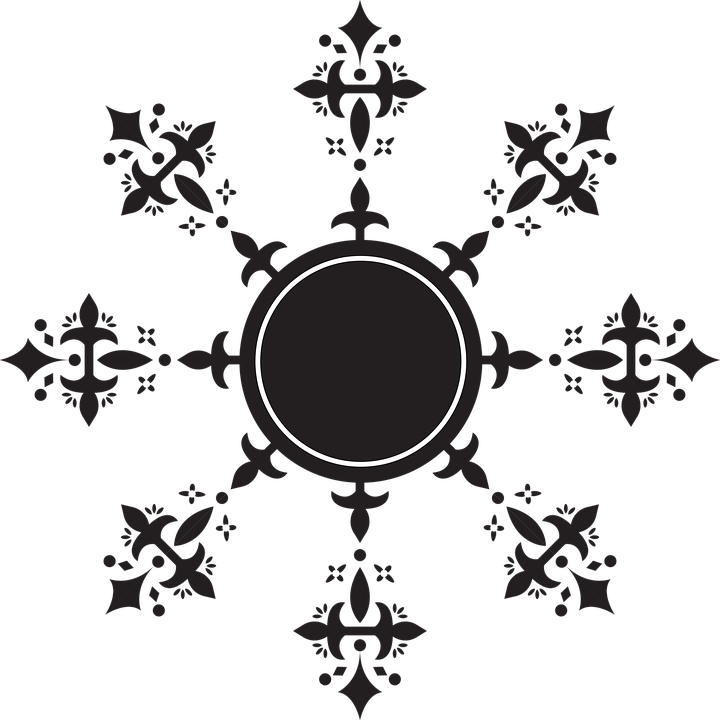 Frills Decor Oriental - Oriental Png Clipart (720x720), Png Download