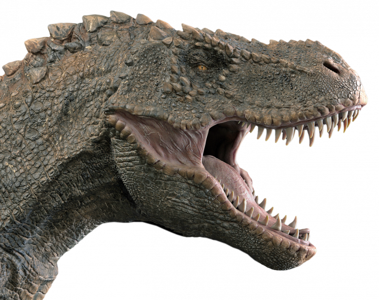 T Rex Mouth Png Clipart (747x592), Png Download