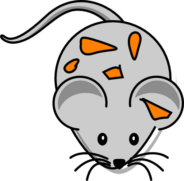 Cartoon Mouse Clipart (600x592), Png Download