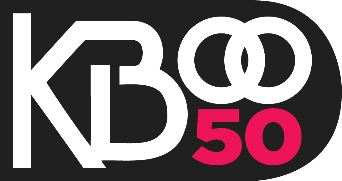 Kboo 50th Anniversary - Graphic Design Clipart (1122x645), Png Download