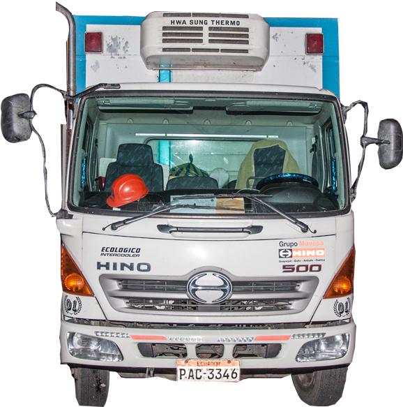 Transporte De Carga Refrigerada Ecuador Transdavila - Truck Clipart (800x600), Png Download