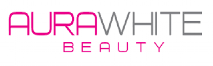 Aura White Logo - Aura White Clipart (900x400), Png Download