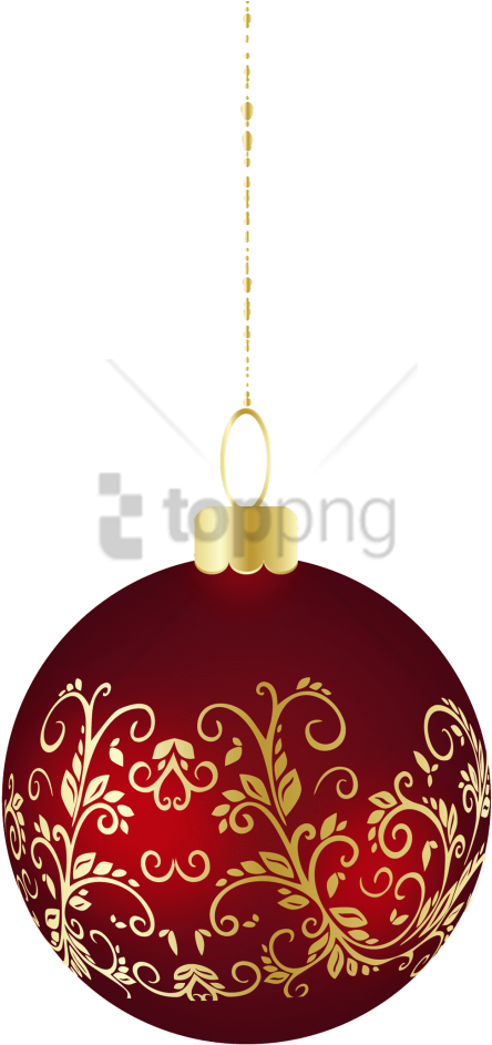 Free Png Gold Christmas Ornament Png Png Images Transparent - Christmas Balls Png Transparent Clipart (480x955), Png Download