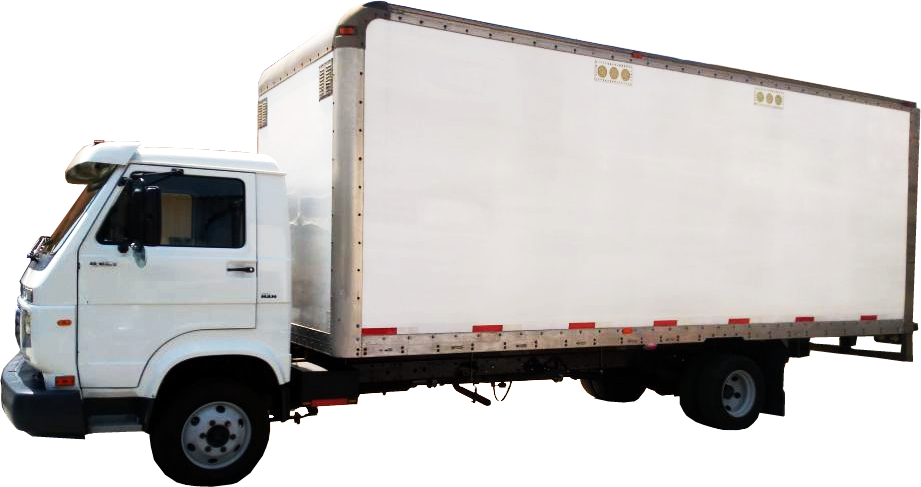 Camión De 5 Toneladas Con Caja Cerrada Metálica Y Sistema - Lojistik Tır Png Clipart (921x487), Png Download
