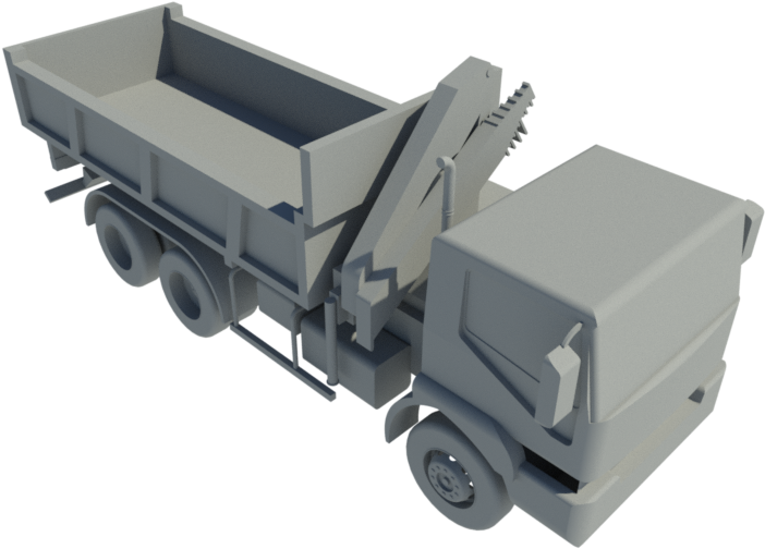 Trailer Truck Clipart (756x567), Png Download