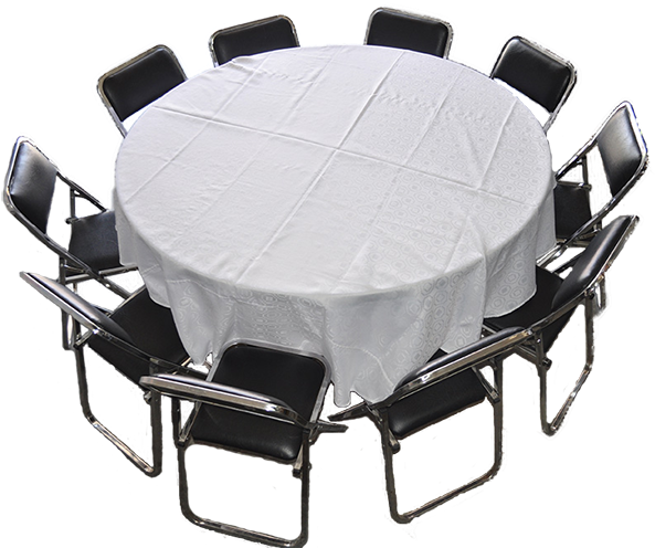 Sillas Y Mesas Png - Sillas Y Mesas Redondas Clipart (640x495), Png Download