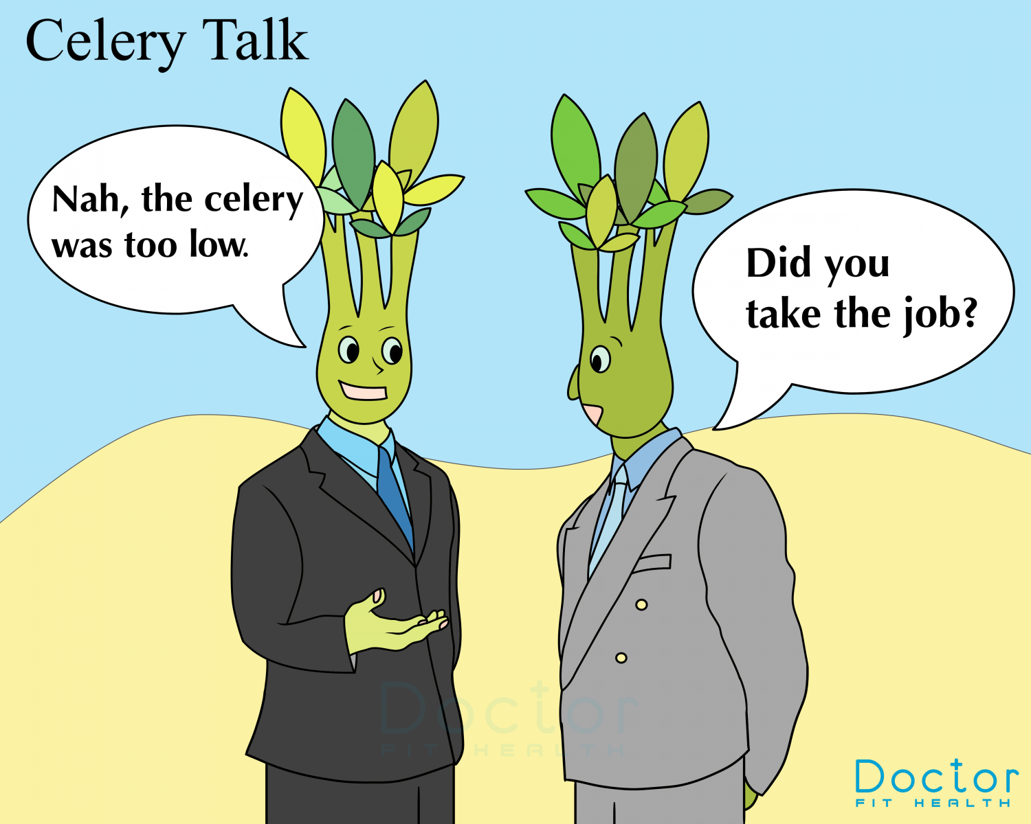 Always Make Sure You Get A Good Celery - Cartoon Clipart (1500x1200), Png Download