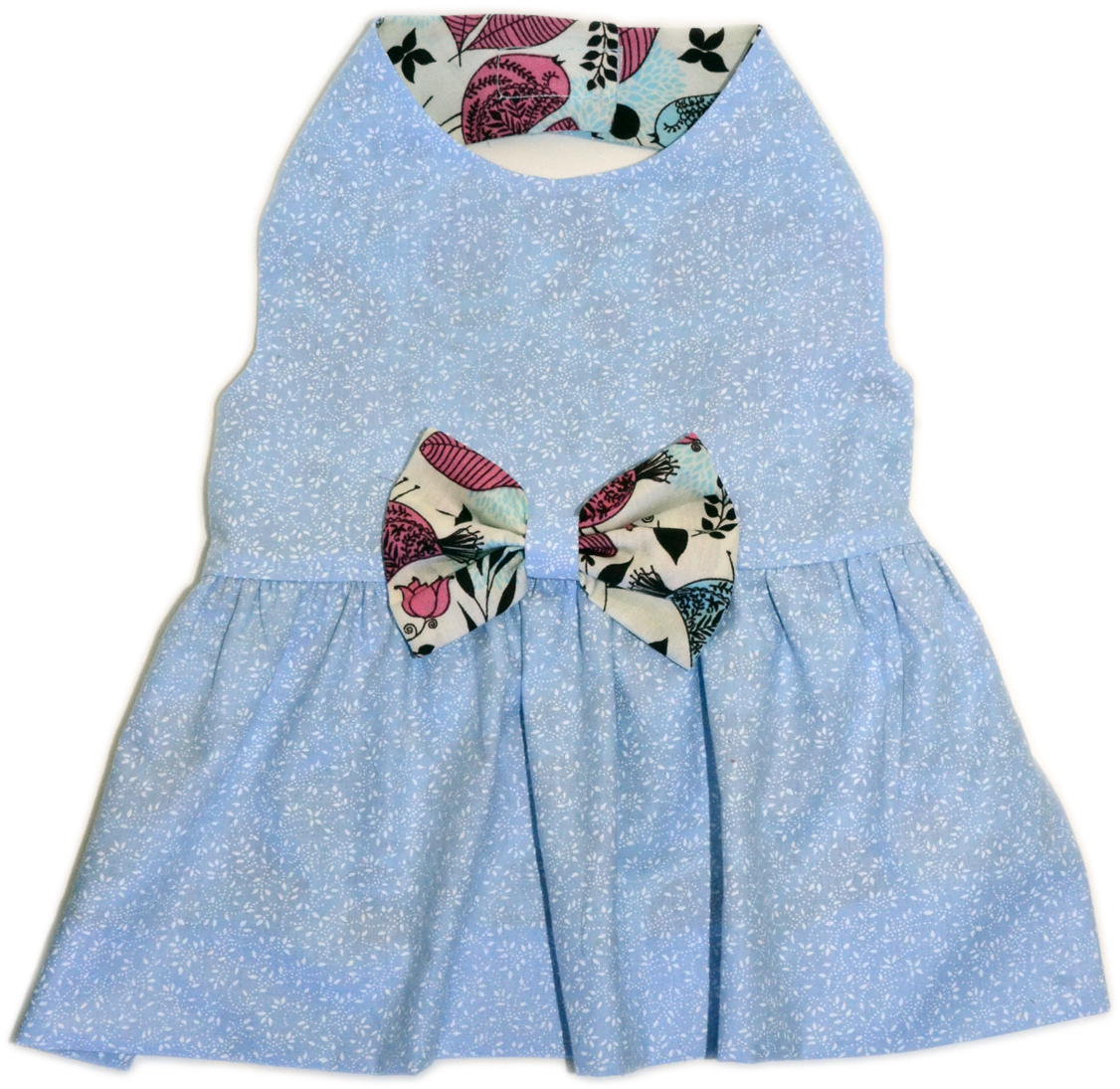 Vestido Dupla Face Passarinho - Denim Clipart (1200x1171), Png Download
