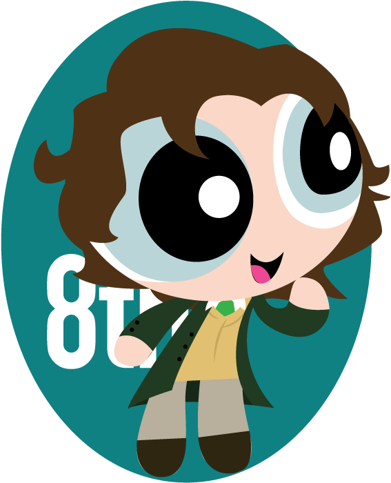 The 8th Doctor - Cartoon Clipart (567x700), Png Download