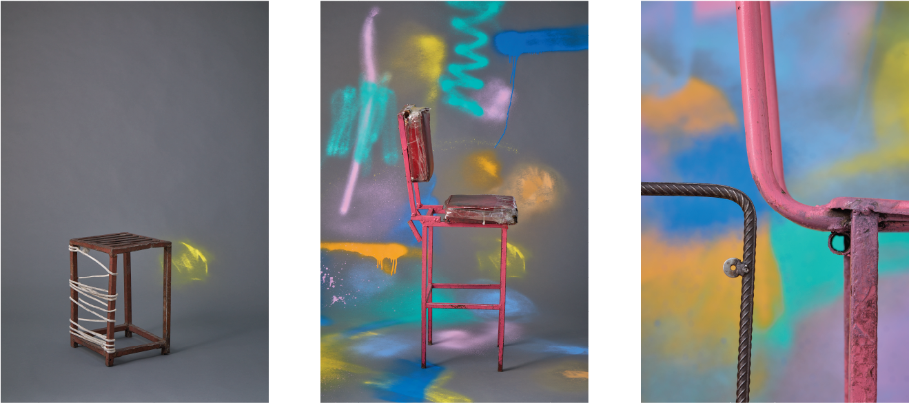 Exhibition Preview - Fabien Cappello Sillas Callejeras Clipart (1764x673), Png Download