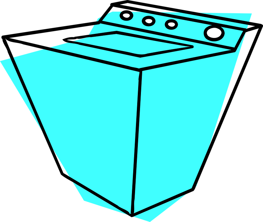 Lavadora, Herramienta, Máquina, Lavado, Lavandería - Washing Machine Clip Art - Png Download (851x720), Png Download