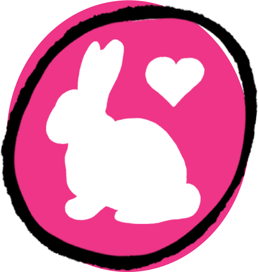 This Blaster Contains Biodegradable Glitters So You - Domestic Rabbit Clipart (863x912), Png Download