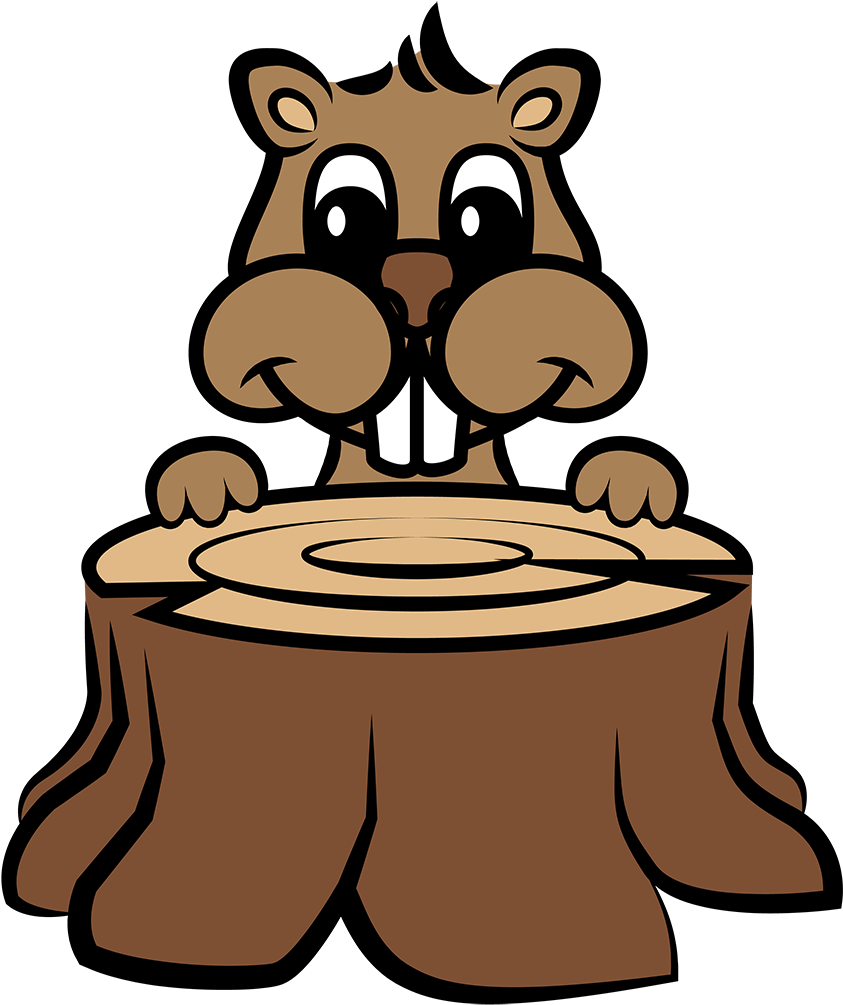 Gopher Grinding - Melancholy Cartoon Clipart (1000x1177), Png Download