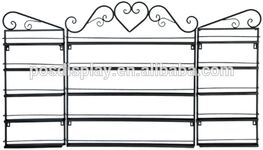 Wall Mounted Metal Display Nail Polish Rack - Gate Clipart (560x560), Png Download