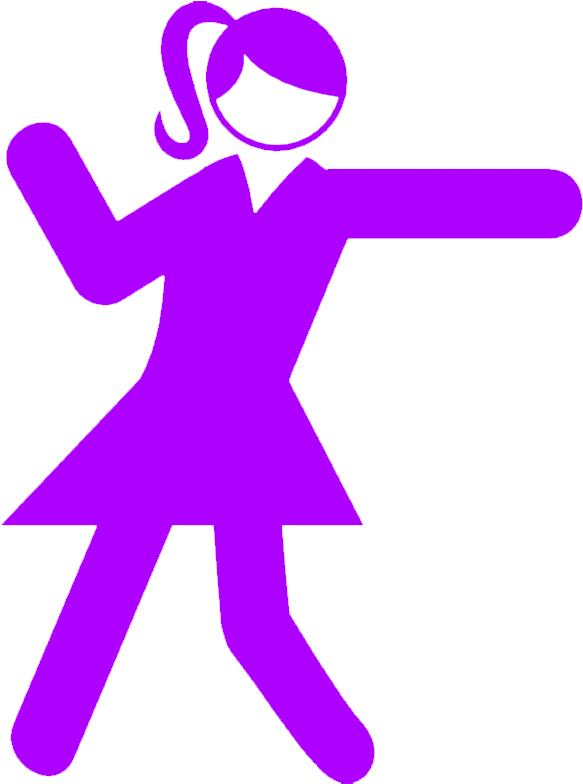 Dancing Girl Icon Png Clipart , Png Download - Portable Network Graphics Transparent Png (583x784), Png Download