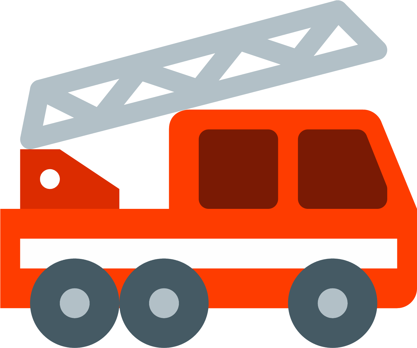 Fire Engine Clipart (1600x1600), Png Download