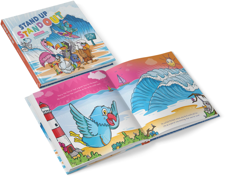 Stand Up Stand Out - Book Clipart (778x600), Png Download